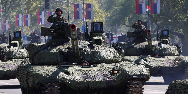 Σερβία - παρέλαση