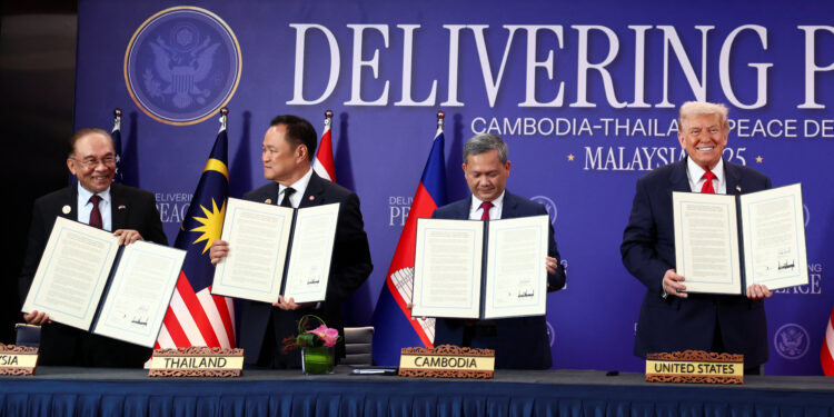 Τραμπ - ASEAN - Καμπότζη - Ταϊλάνδη