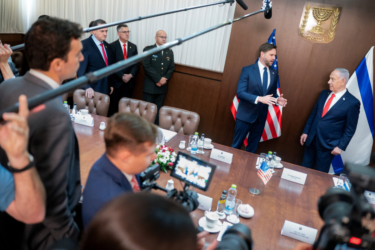 Τζέι Ντι Βανς - Νετανιάχου