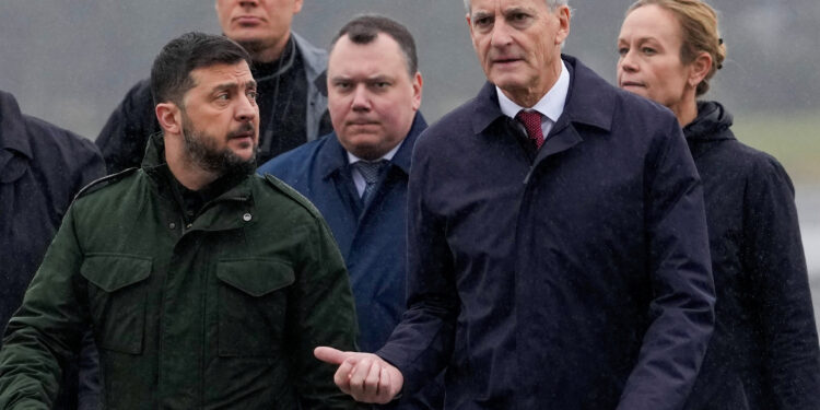 Ζελένσκι - Νορβηγία