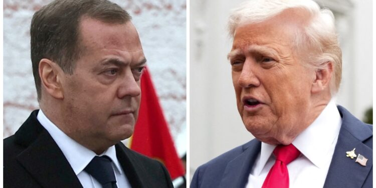 Μεντβέντεφ - Τραμπ