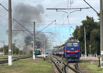 ρωσικό drone - αμαξοστοιχία