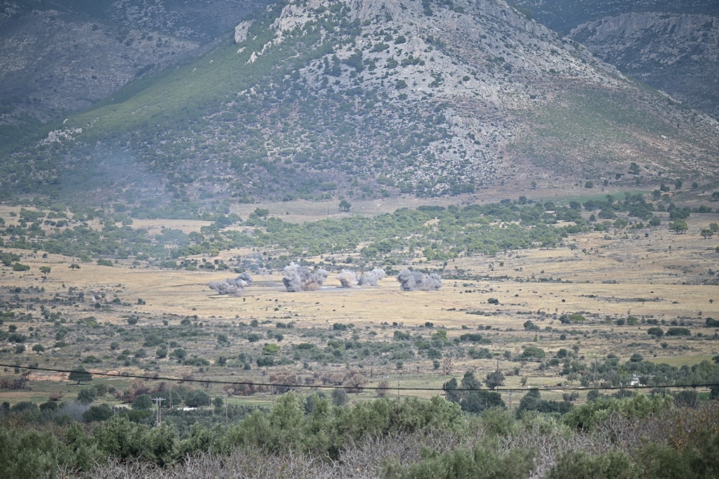ΓΕΣ - εκπαιδευτικές βολές