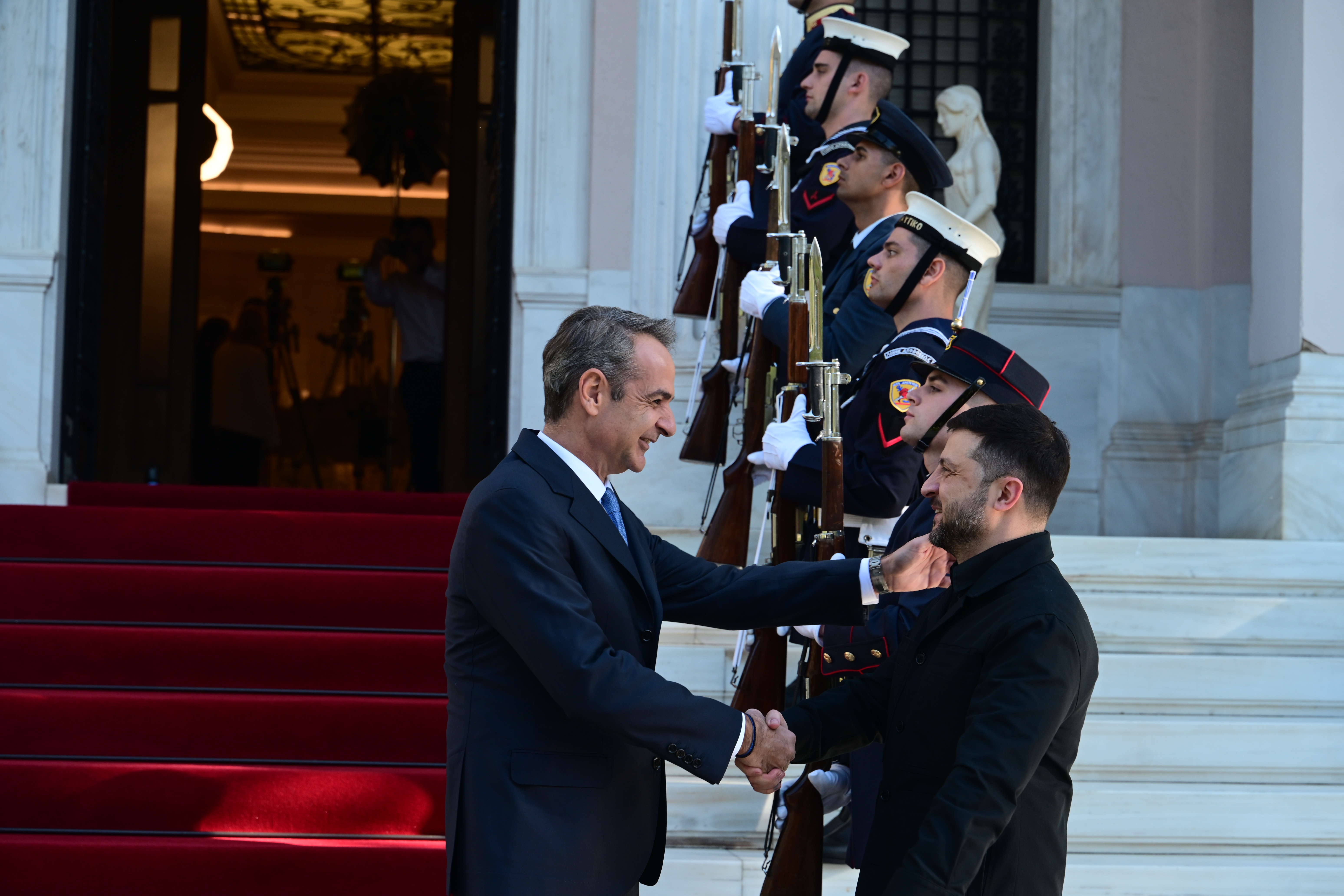 Μητσοτάκης - Ζελένσκι