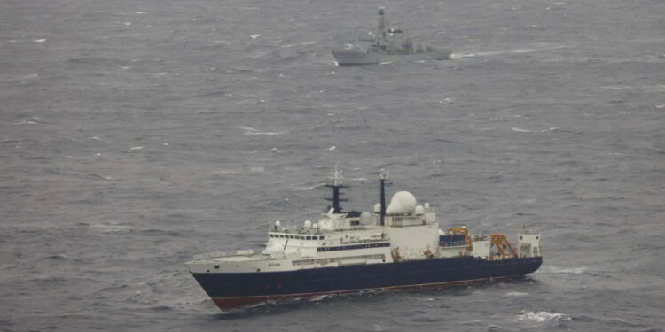 Royal Navy - ρωσικά πλοία