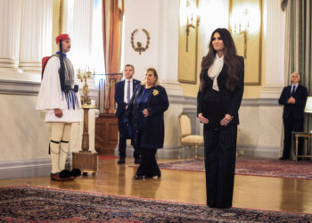 Κίμπερλι Γκίλφοϊλ: Η νέα πρέσβης των ΗΠΑ επέδωσε τα διαπιστευτήριά της στον Πρόεδρο της Δημοκρατίας