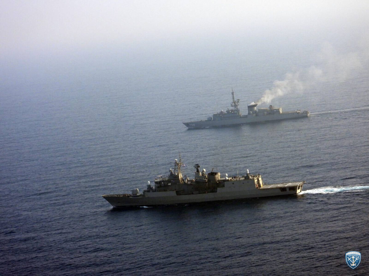 Φρεγάτα ΥΔΡΑ - συνεκπαίδευση