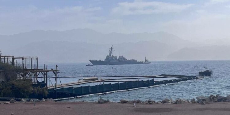 Αντιτορπιλικό USS Delbert D. Black - Ισραήλ