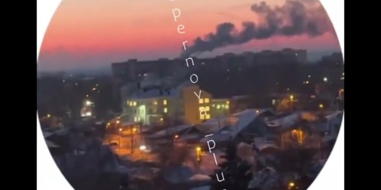 ουκρανικά drones - δεξαμενή πετρελαίου