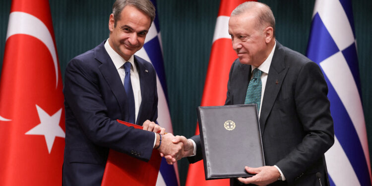 Μητσοτάκης - Ερντογάν