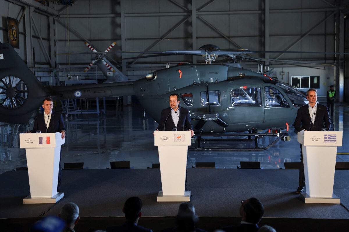 Κύπρος - Μακρόν - Χριστοδουλίδης - Μητσοτάκης