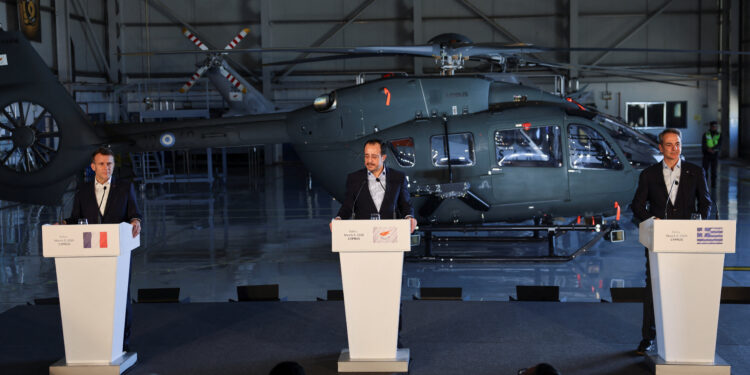 Κύπρος - Μακρόν - Χριστοδουλίδης - Μητσοτάκης