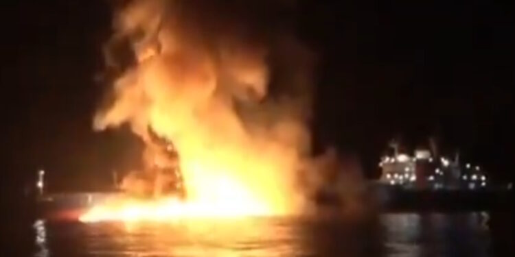 IRGC - αμερικανικό πλοίο