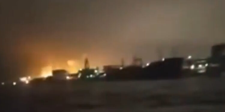 Πριμόρσκ - ουκρανικά drones