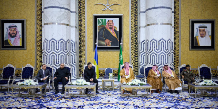 Ζελένσκι - Σαουδική Αραβία