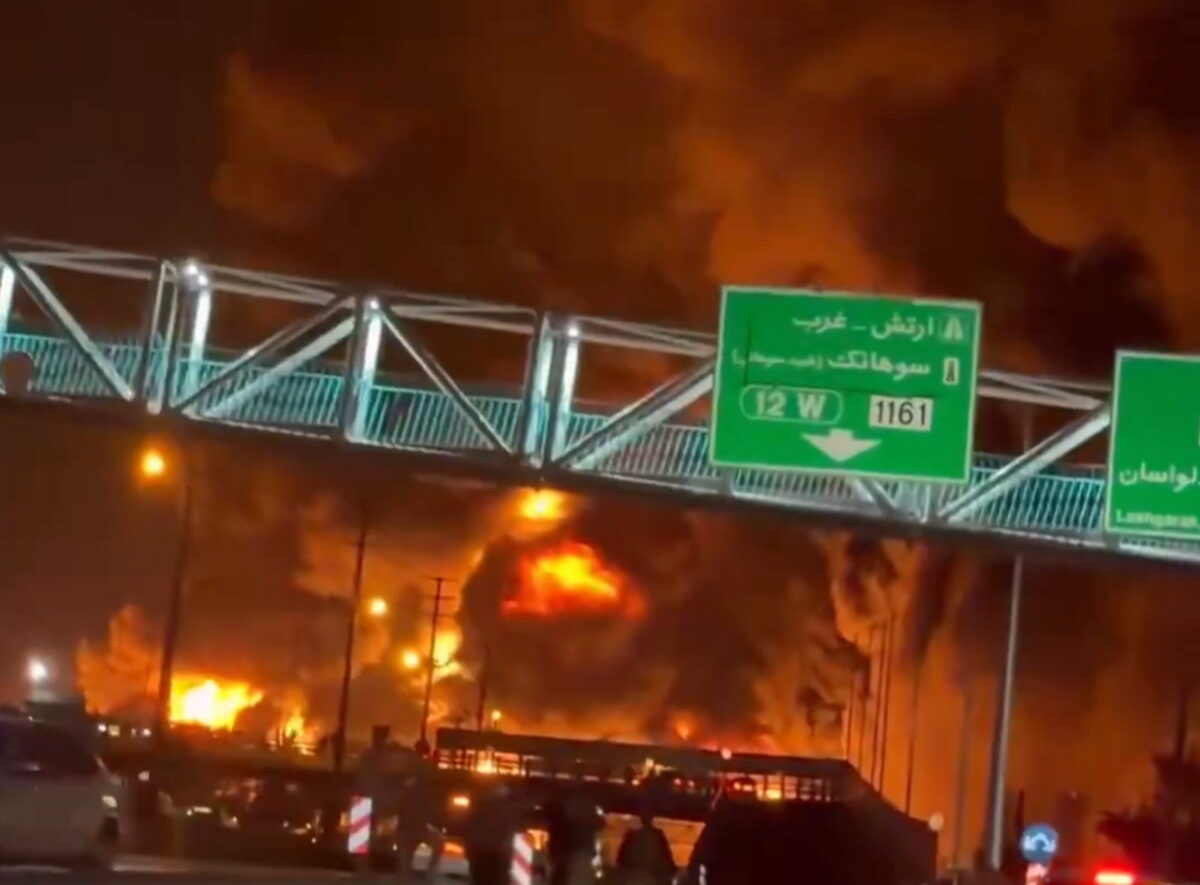 Τεχεράνη - αποθήκη πετρελαίου