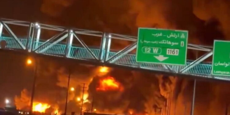 Τεχεράνη - αποθήκη πετρελαίου