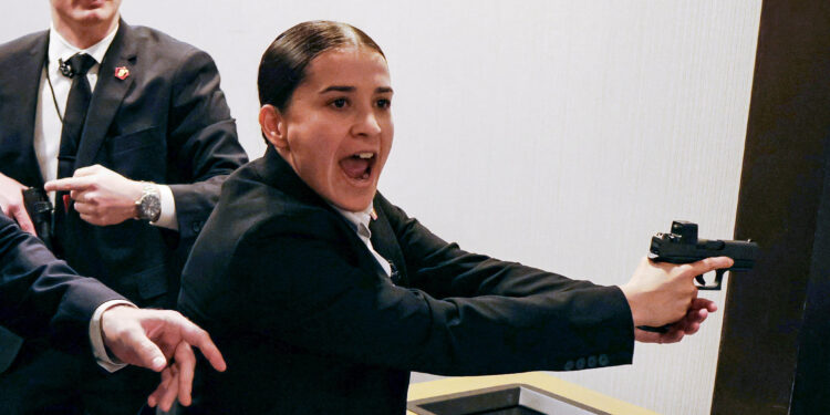 Δείπνο - Τραμπ - πυροβολισμοί