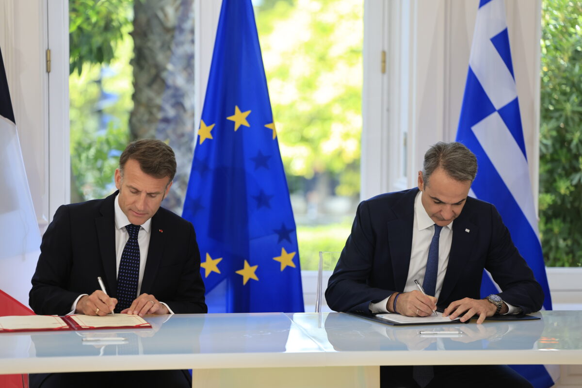 Μακρόν - Μητσοτάκης