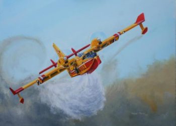 συντριβή canadair