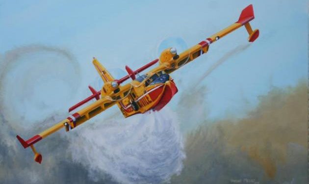 συντριβή canadair