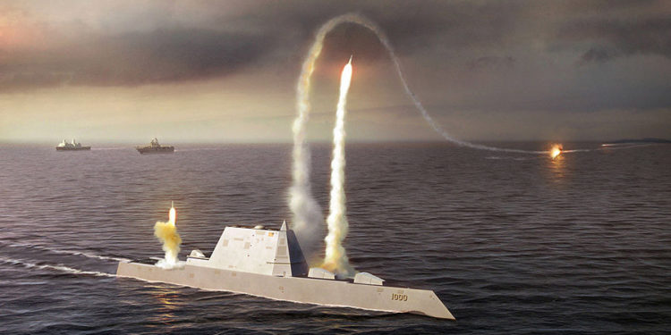Zumwalt: «Κίνηση-ματ» με υπερηχητικούς πυραύλους και όπλα με λέιζερ στα αντιτορπιλικά [pics,vid]