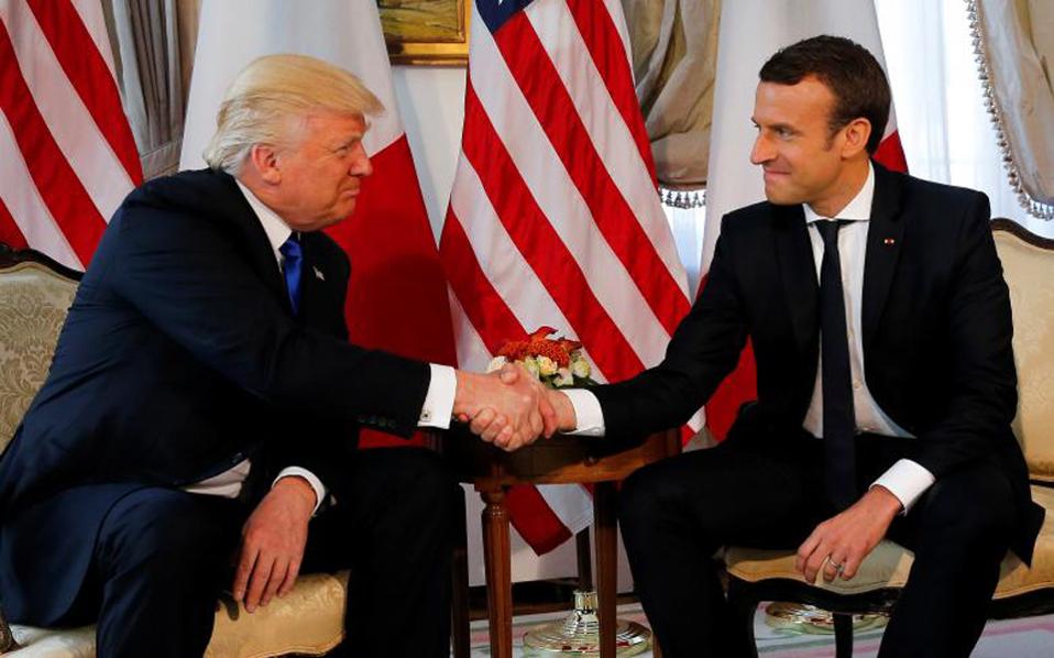 Μακρόν - Τραμπ