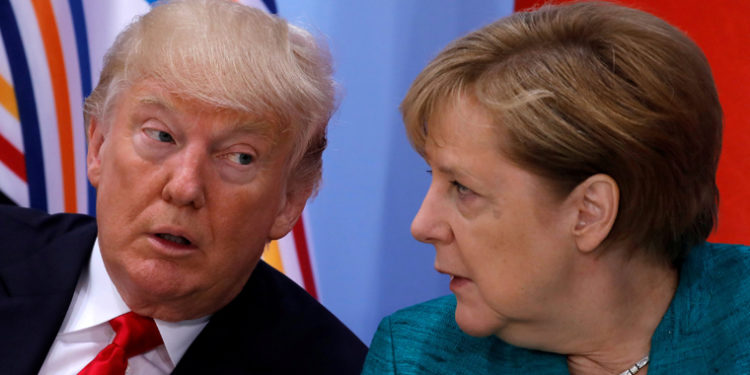 Μέρκελ - Τραμπ